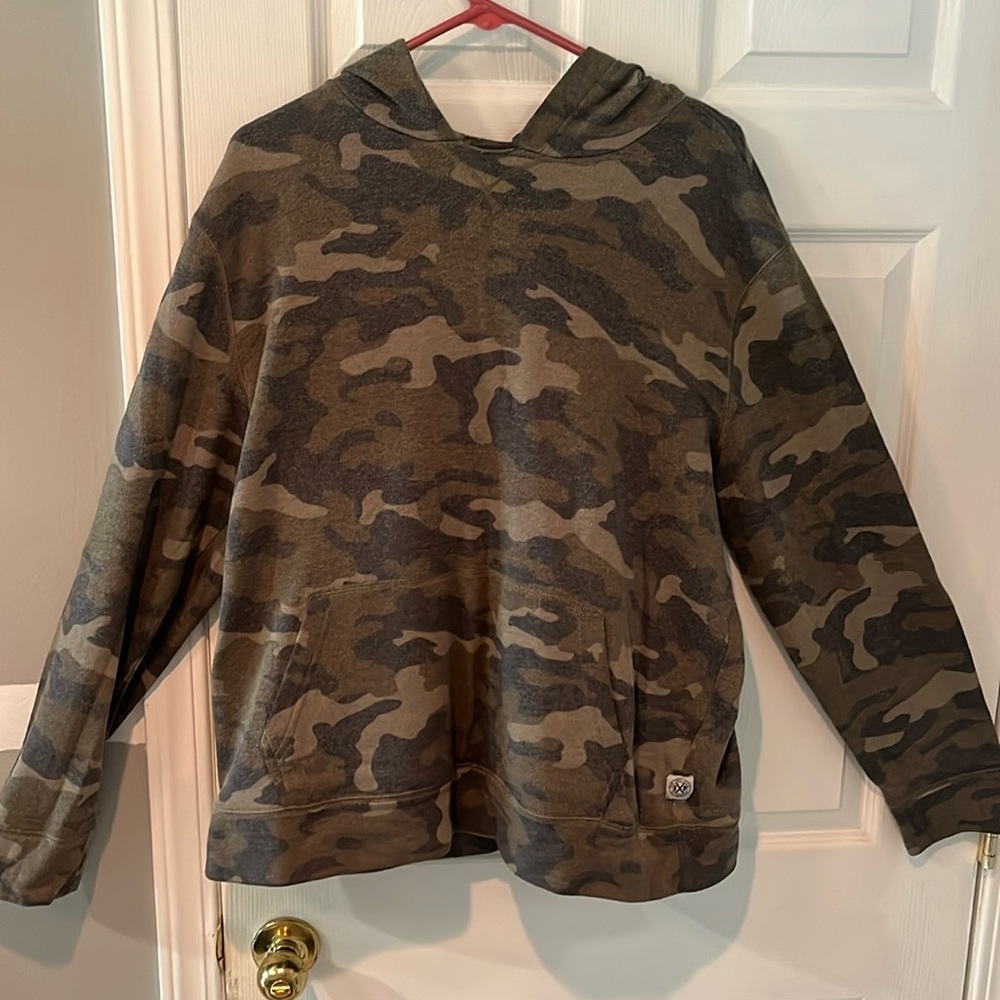 Camouflage Extra Large Express Sweatshirt Hoodie